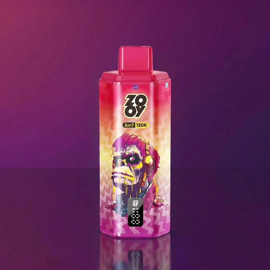 Zooy 120K 6in1 - Strawberry Grape / Blue Razz / Strawberry Banana