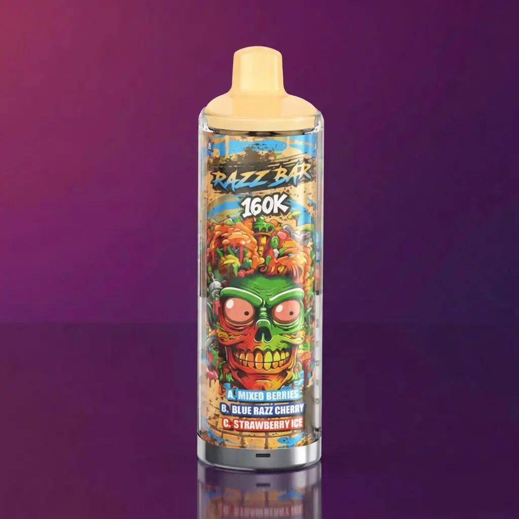 Razz Bar 160k - Mixed Berry / Blue Razz cherry / Strawberry ice