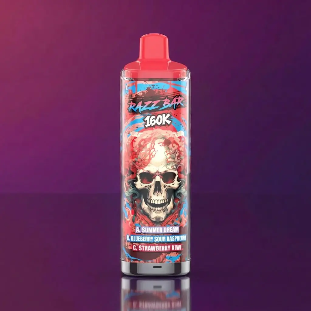 Razz Bar 160k - Summer dream / Blueberry sour raspberry / Strawberry kiwi