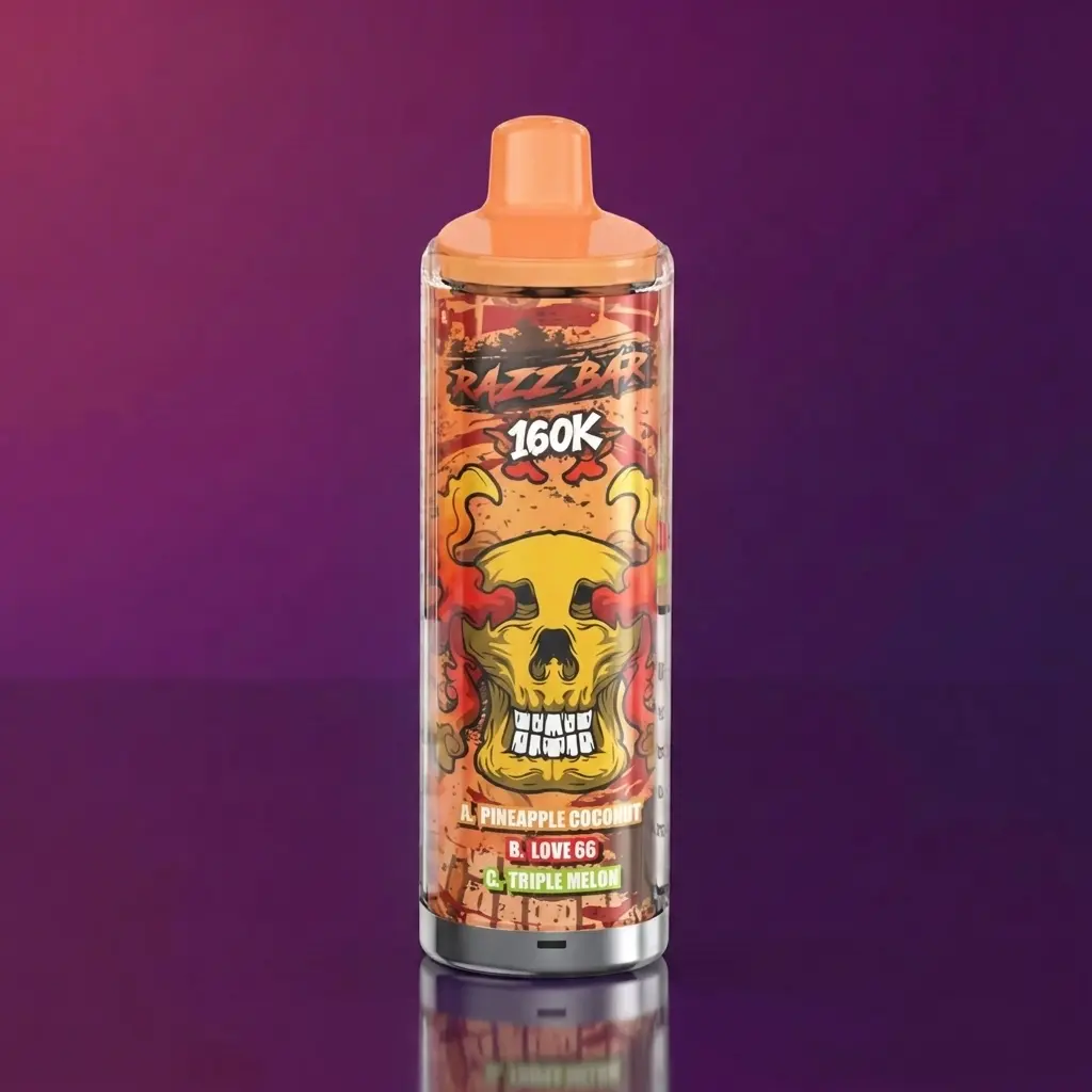 Razz Bar 160k - Pineapple coconut / Love 66 / Triple melon