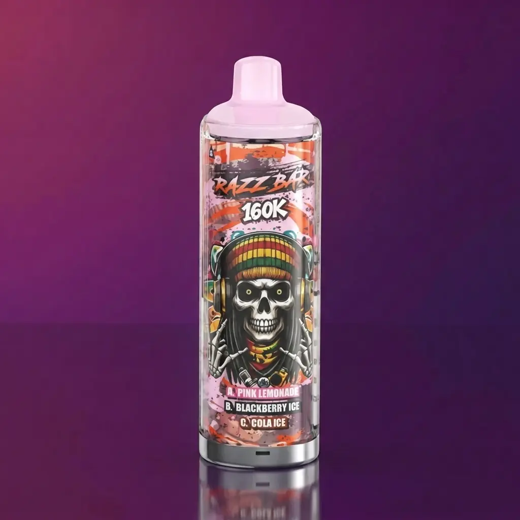 Razz bar 160k - Pink lemonade /  Blackberry ice / Cola ice