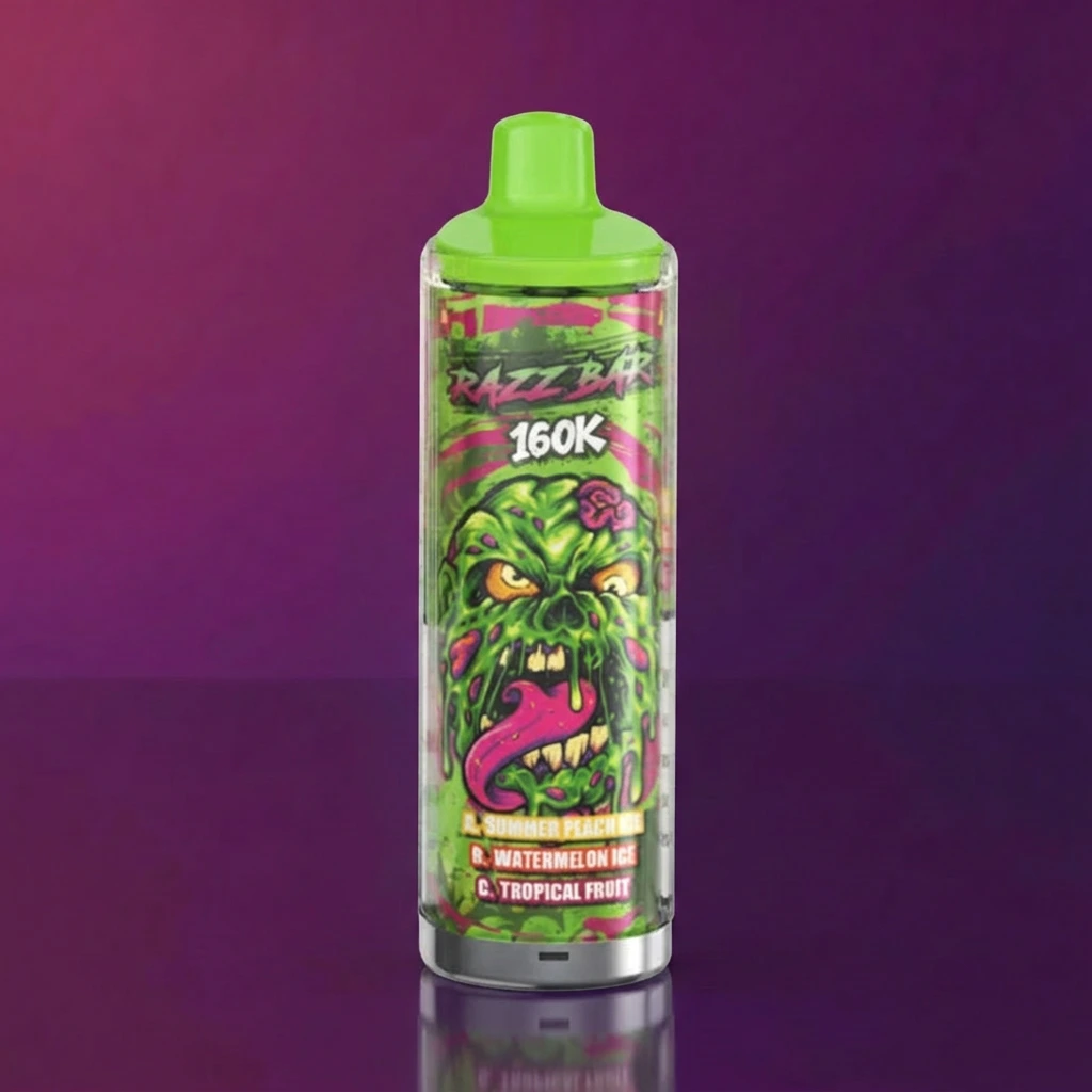 Razz Bar 160k - Summer peach ice / Watermelon ice / Tropical fruit